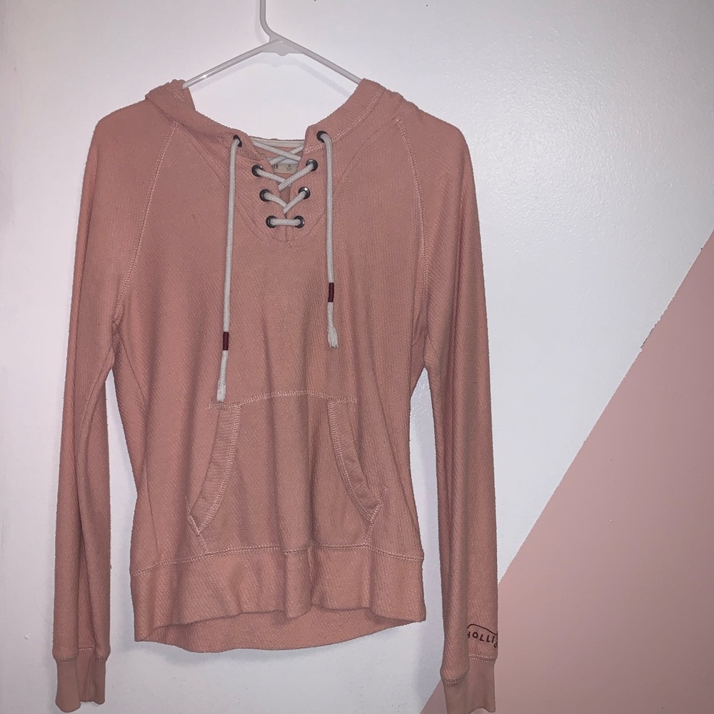 peach hoodie🤍